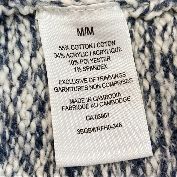 Wind River Nordic Fair Isle Cable Knit Sweater Size M - Picture 9 of 12